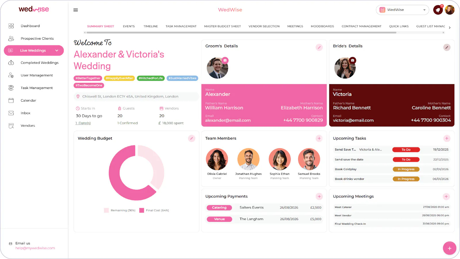 WedWise screenshot 4