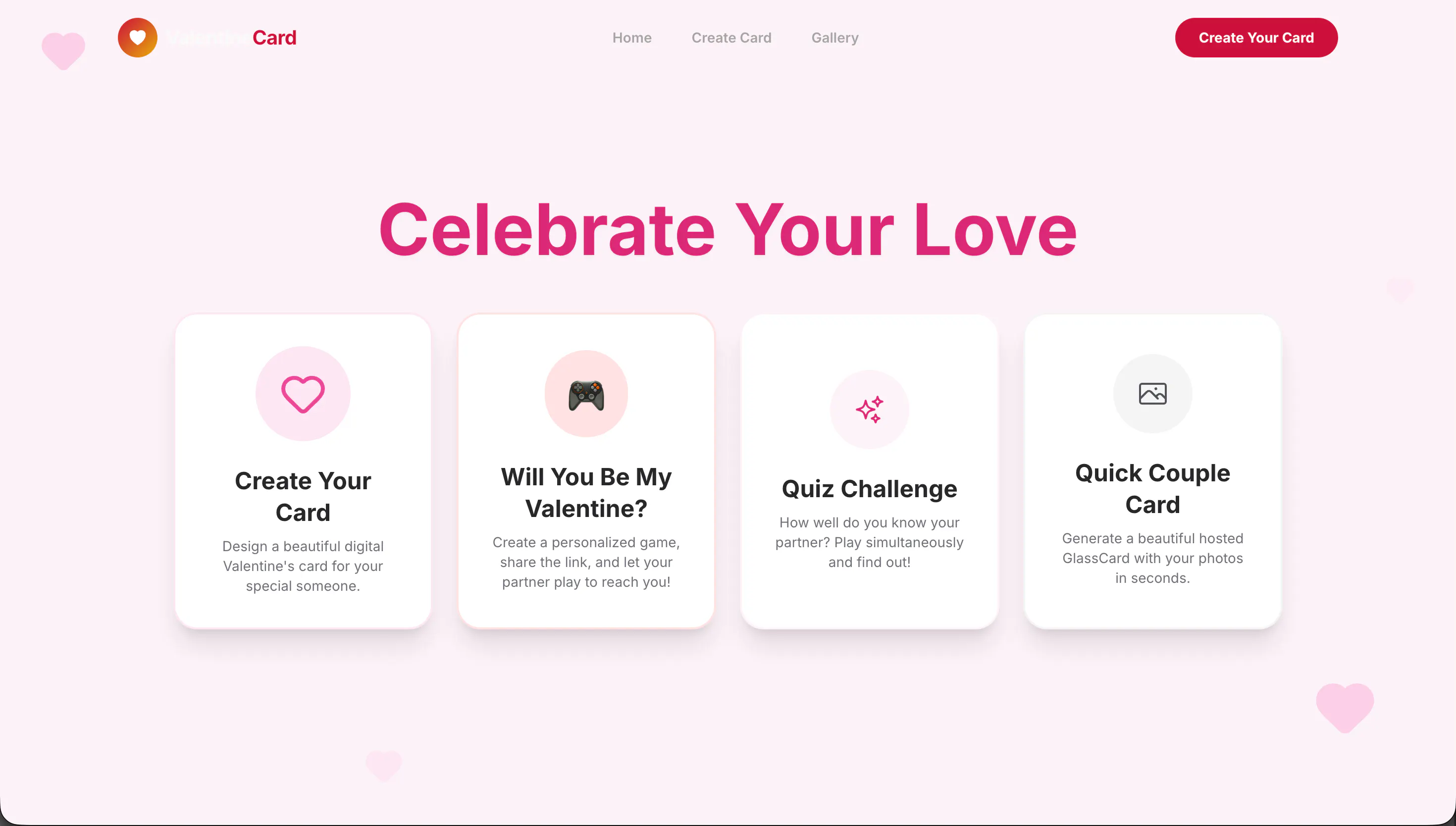 ValentineCard gallery image