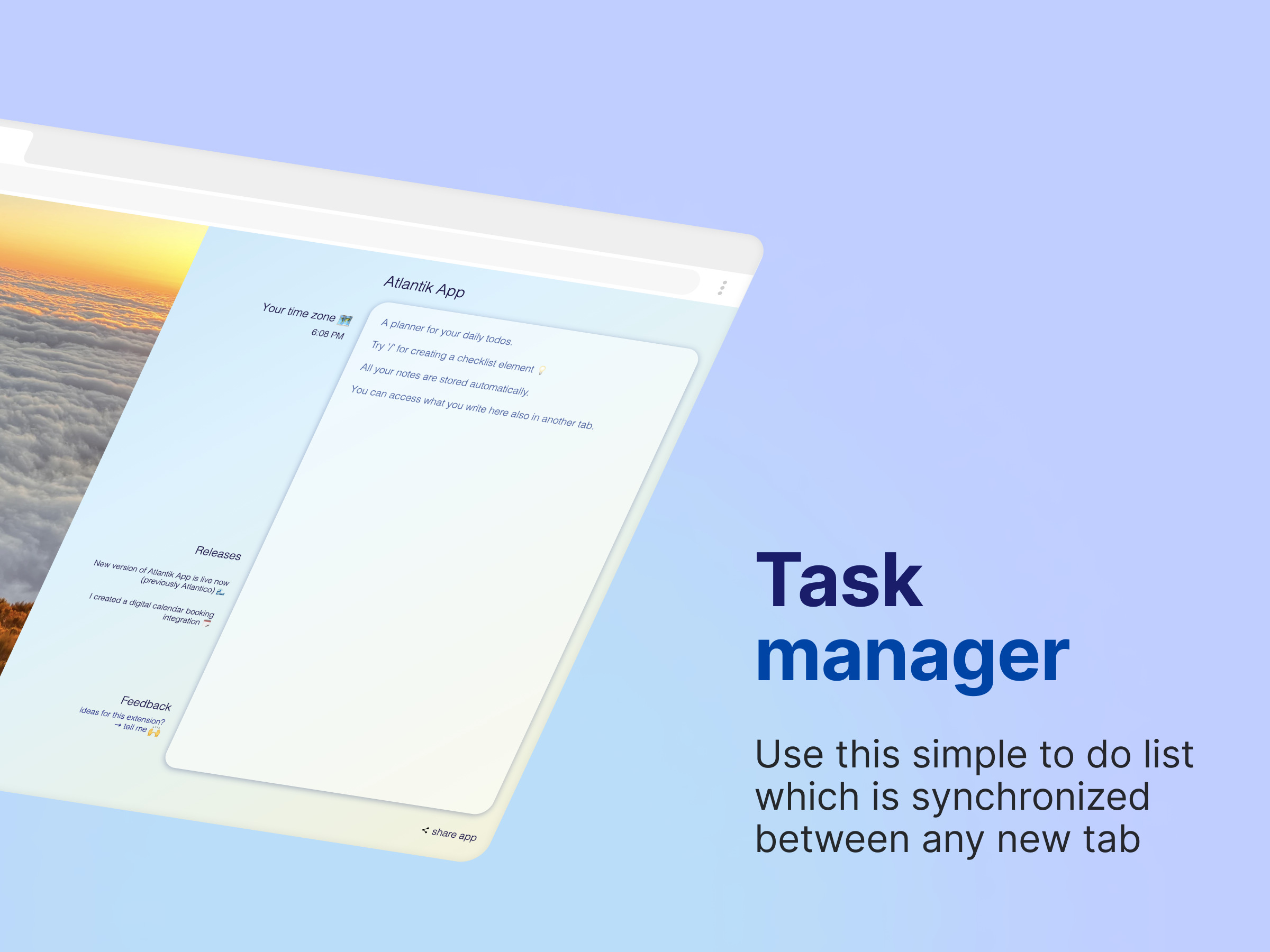 Atlantik App 0.0.3 lancering media 3