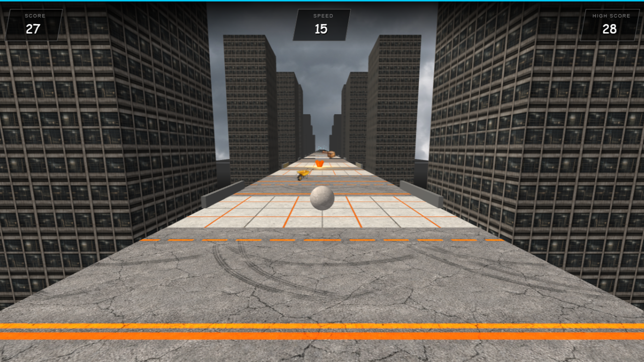 Urban Ball Run - Screenshot 4 showing product features and functionality