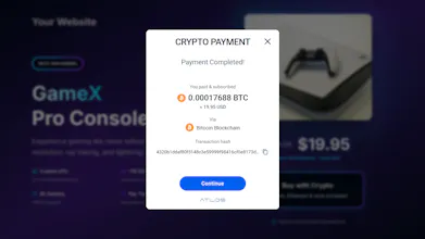ATLOS Crypto Payment Gateway gallery image