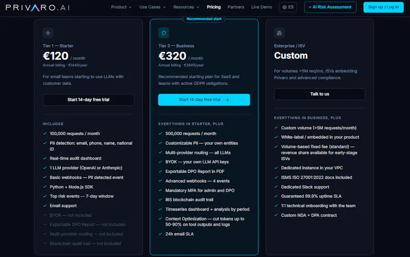 Privaro screenshot 9