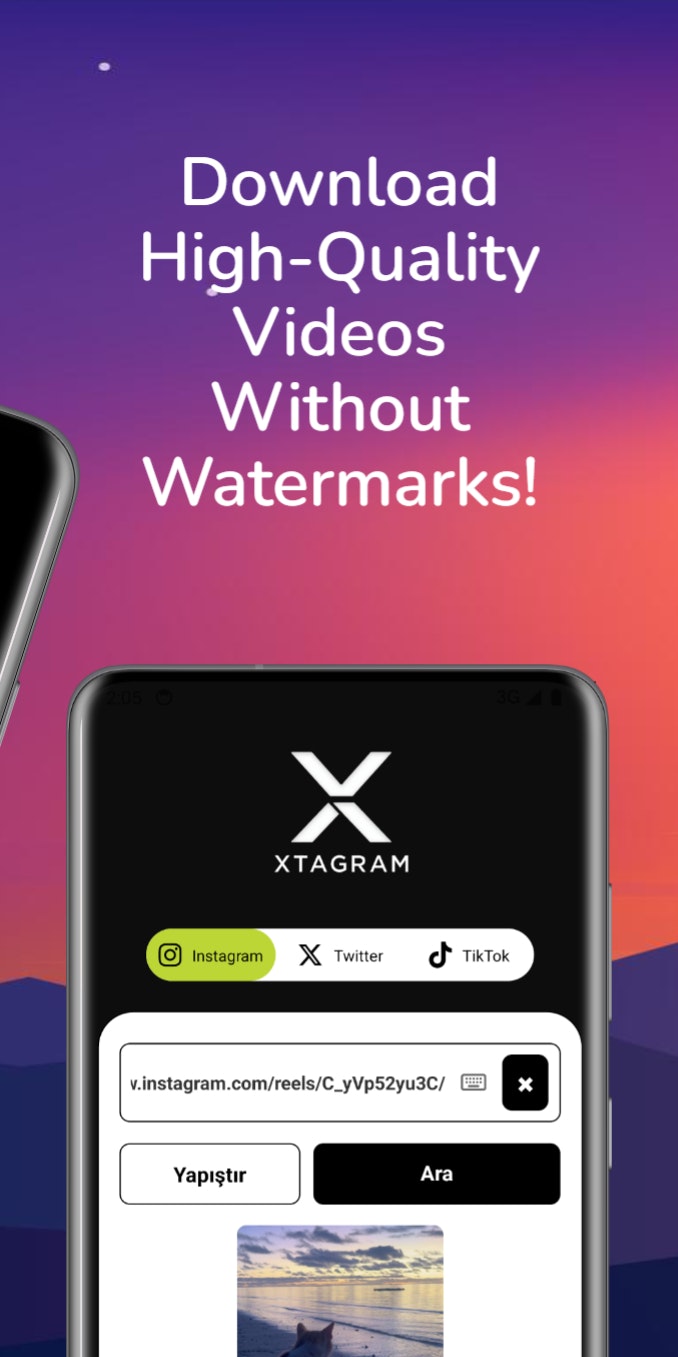 Xtagramビデオダウンローダー - Instagram、X、Tiktokから高品質のビデオをダウンロードしてください!メディア2