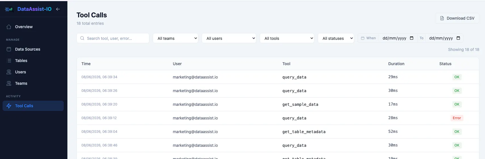DataAssist-IO 截图 4