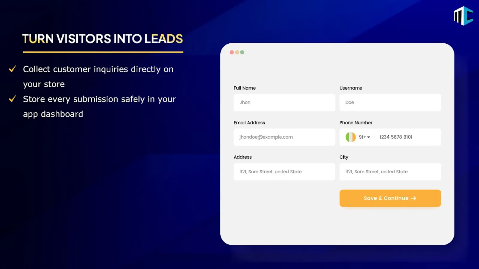 ZAP Contact Form Builder screenshot 1