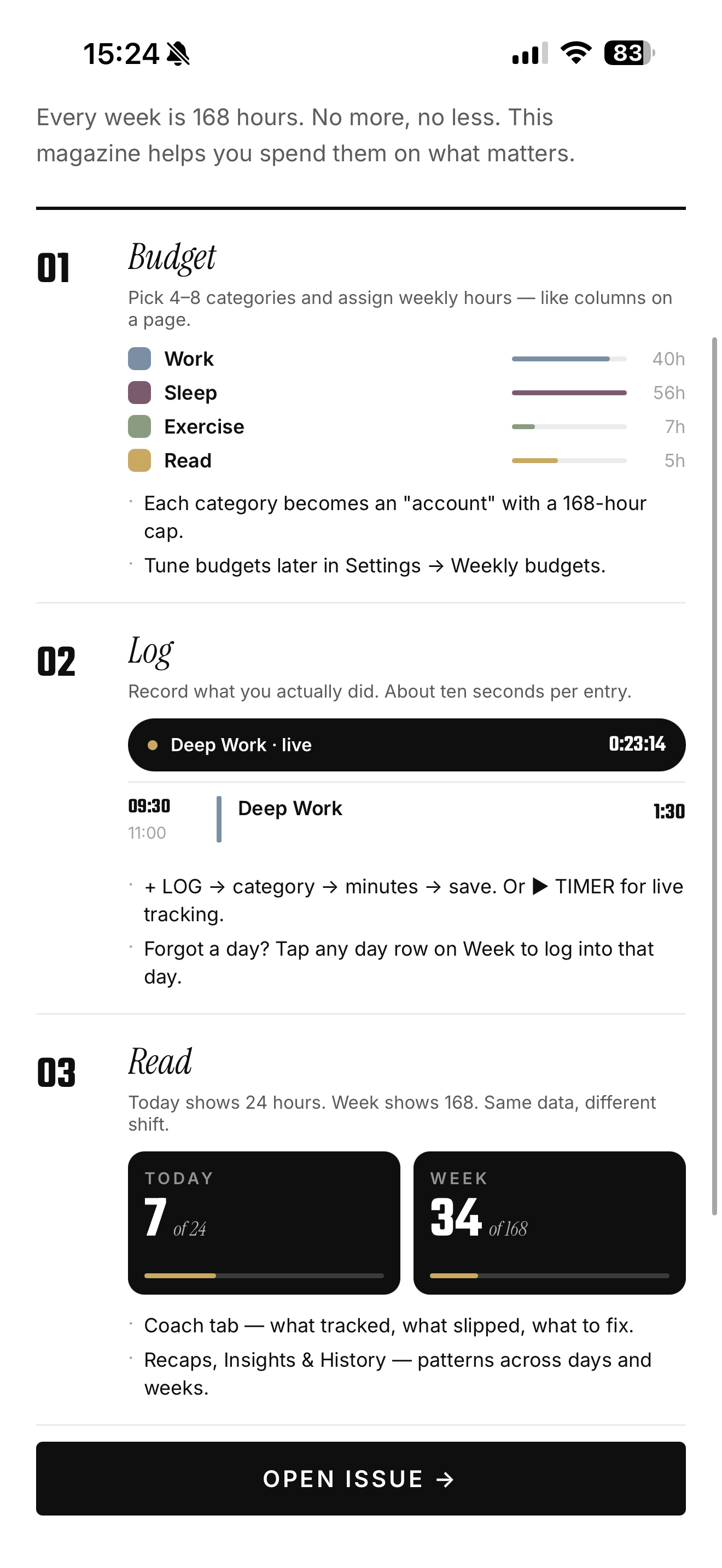 168: Time Budget gallery image