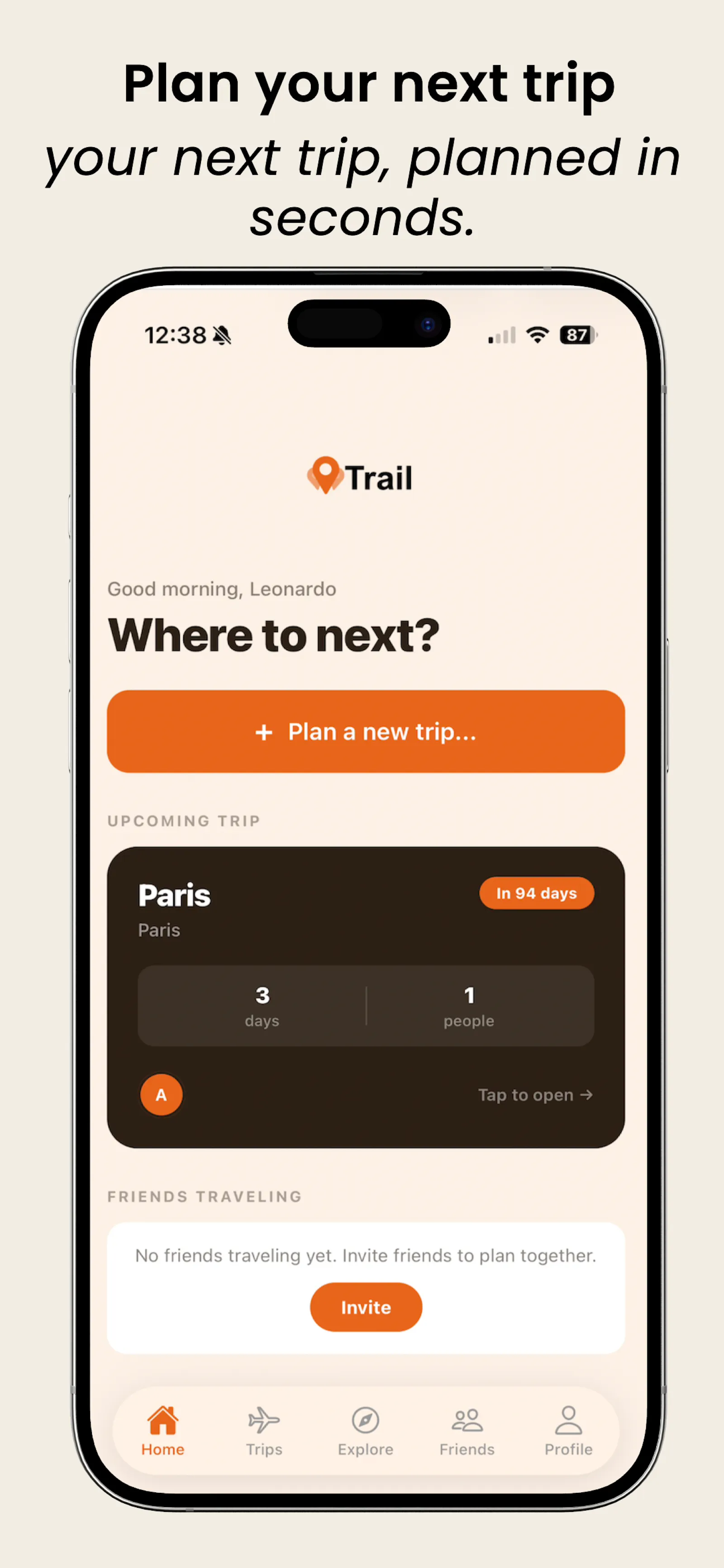 Trail AI screenshot 1