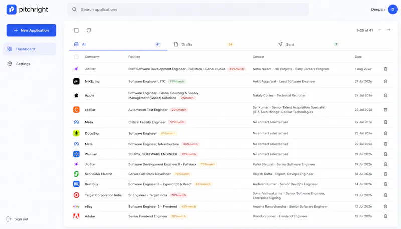 PitchRight screenshot 1