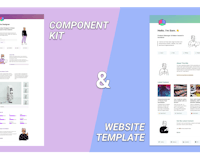 Notion Component Kit + Website Template media 1