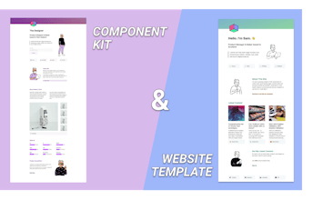 Notion Component Kit + Website Template gallery image