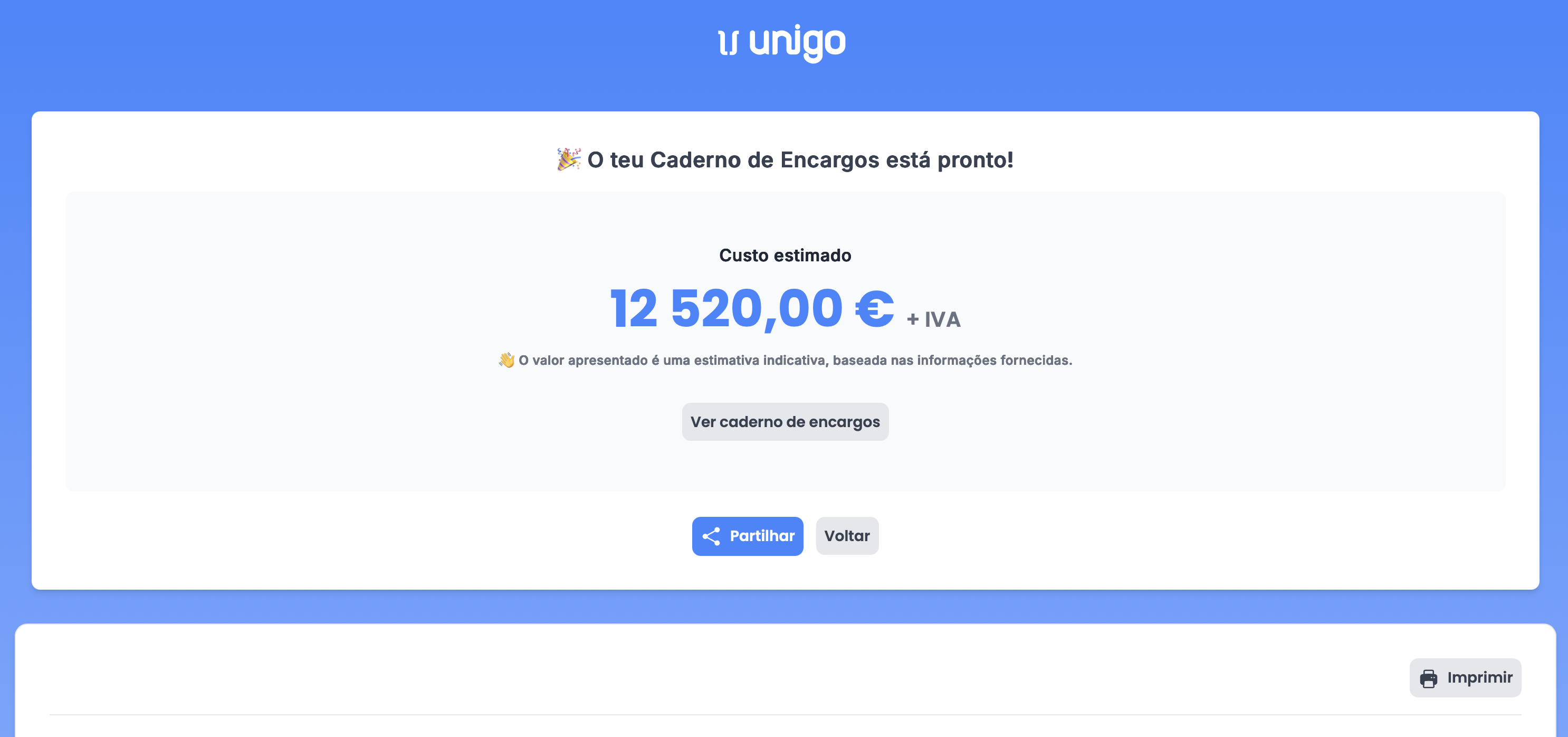 unigo — Clear budgets. Simple decisions. gallery image