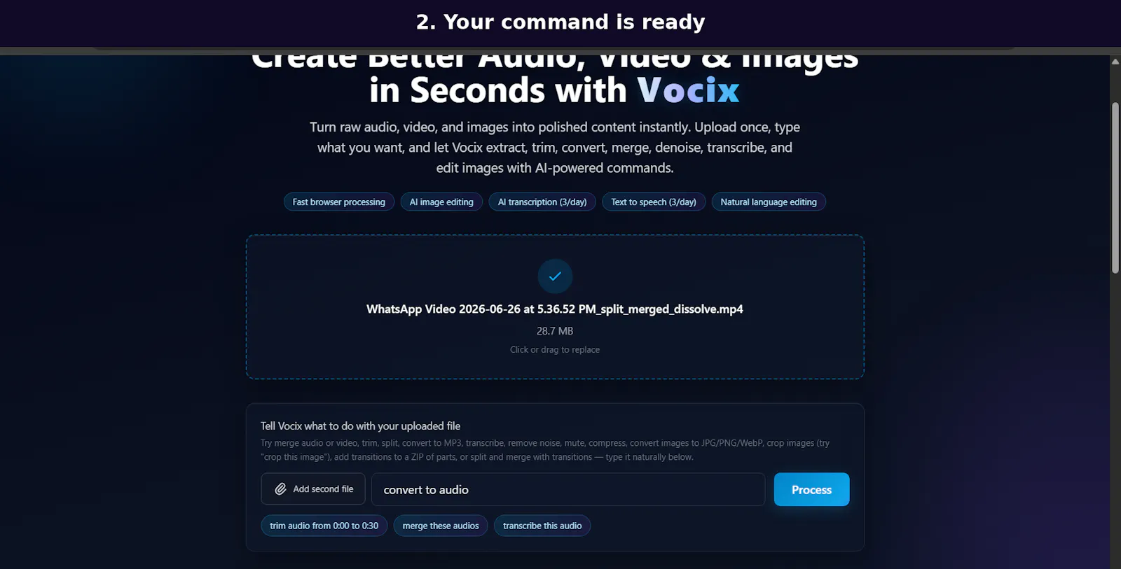 Vocix screenshot 4