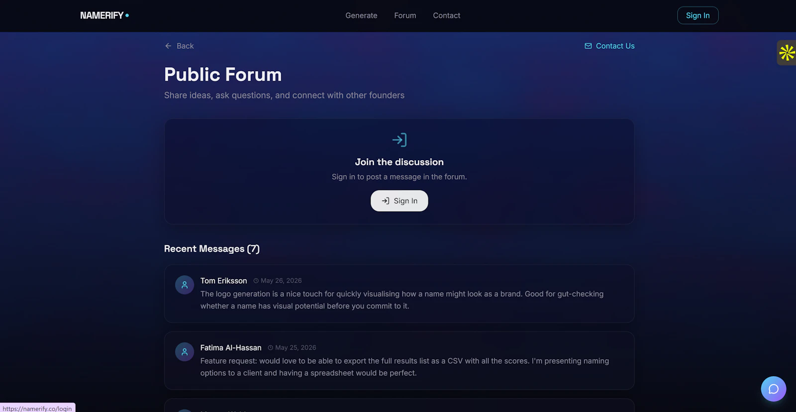 Namerify screenshot 3