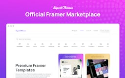 SuperbThemes Framer Marketplace media 1