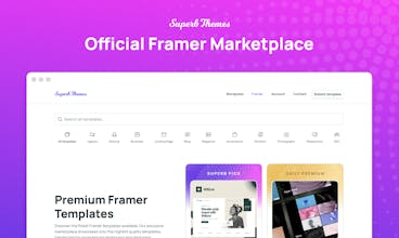 SuperbThemes Framer Marketplace gallery image