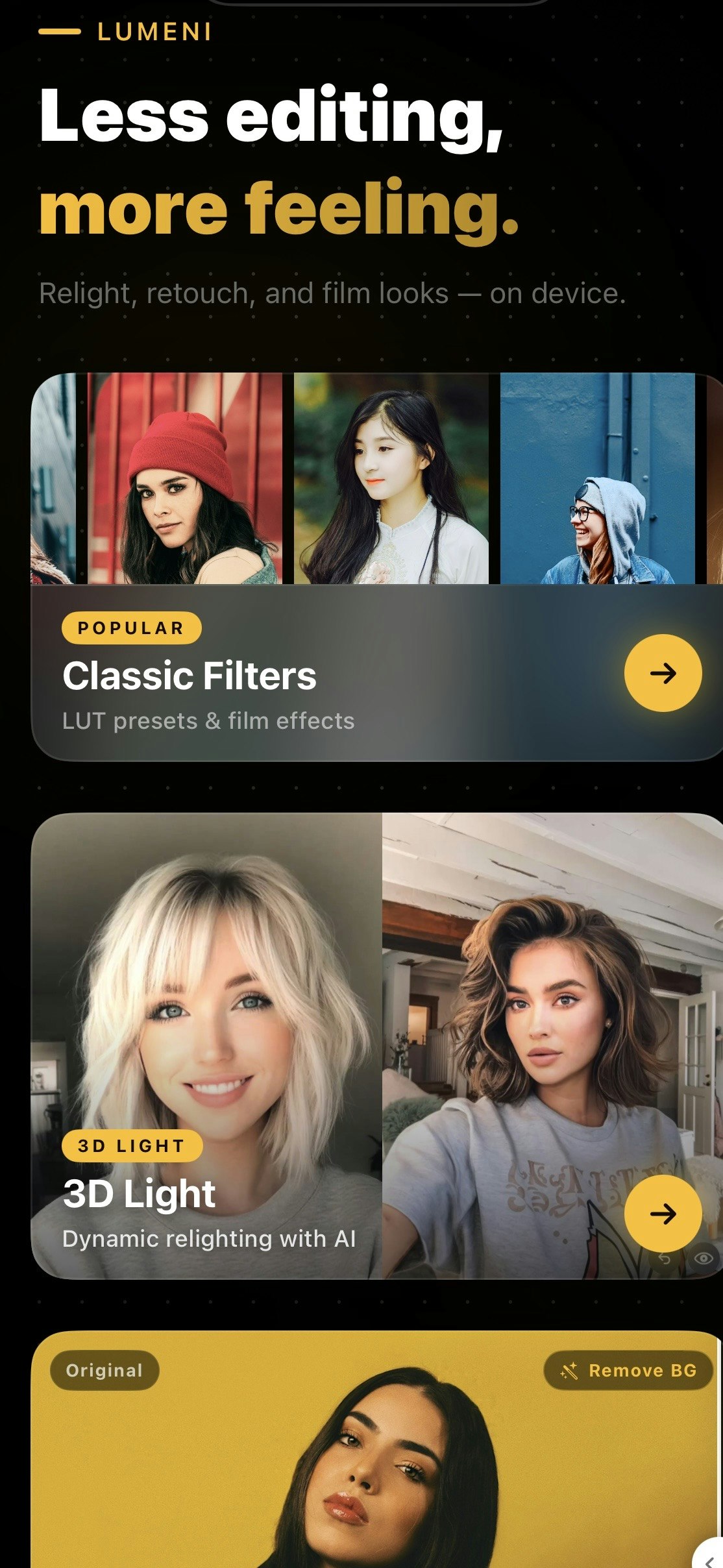 Lumeni pro photo edit gallery image