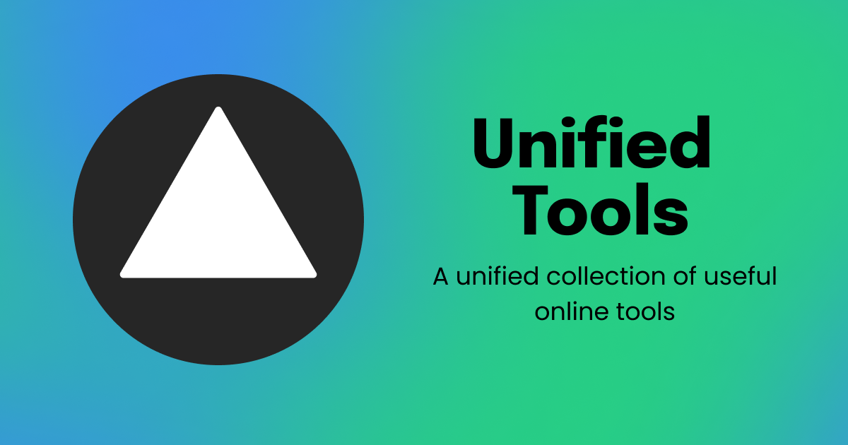 Unified Tools gallery image