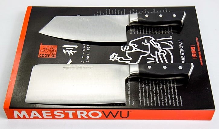 MaestroWu D1 Vegetable, Meat Cleaver Set