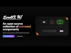 ScrollX UI gallery image