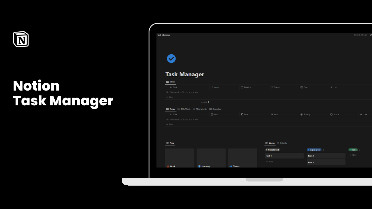 Notion Ultimate Task Manager media 2