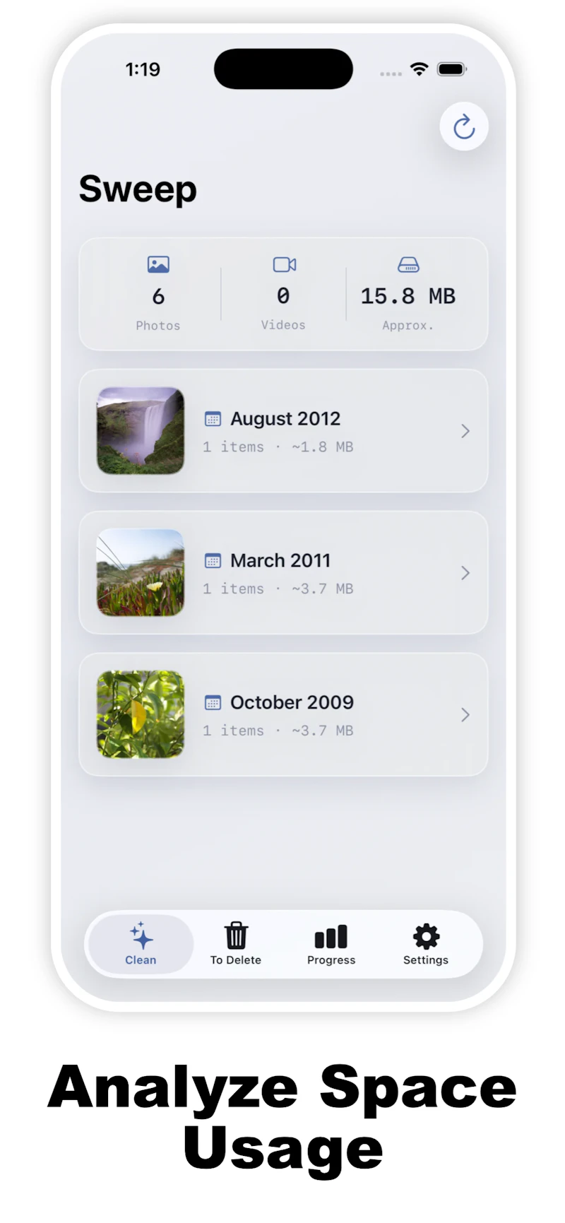 Sweep: Photo Cleaner screenshot 5