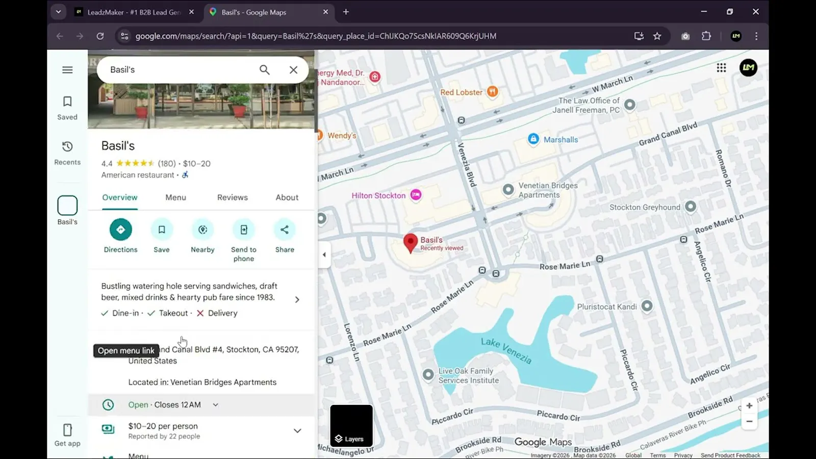 LeadzMaker screenshot 1 (video preview)