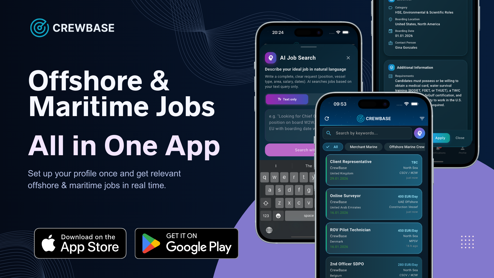 CrewBase - Screenshot 2 showing product features and functionality