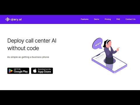 startuptile Qlary AI-Transform business phone to AI call centre