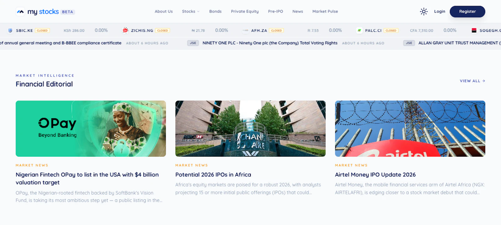 Mystocks.Inc screenshot 1
