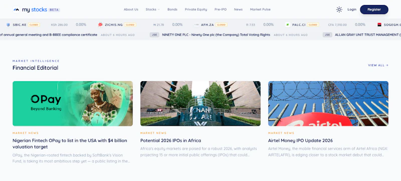 Mystocks.Inc screenshot 1