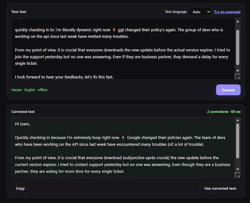 Korr IA screenshot 3