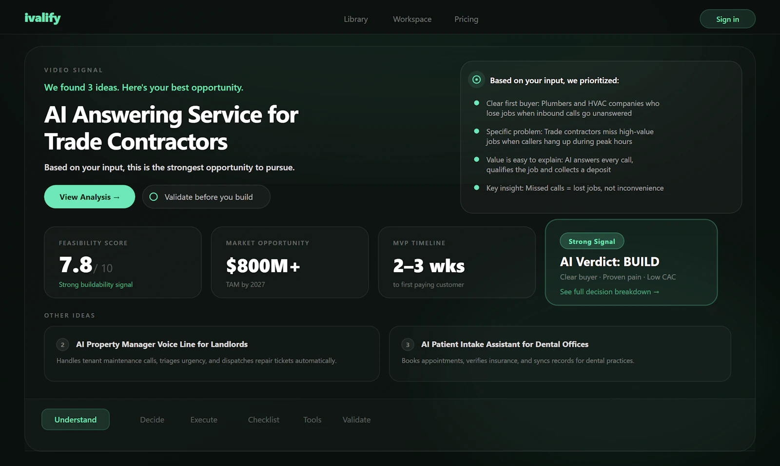Ivalify screenshot 1