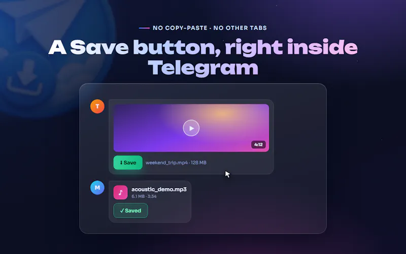 TG Downloader screenshot 4