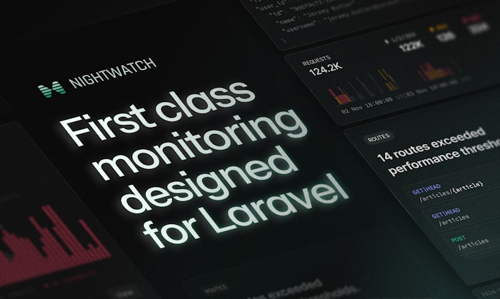 Laravel Nightwatch产品图