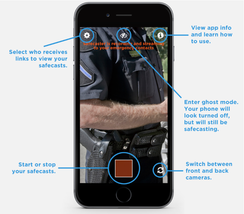 SafeCaster gallery image
