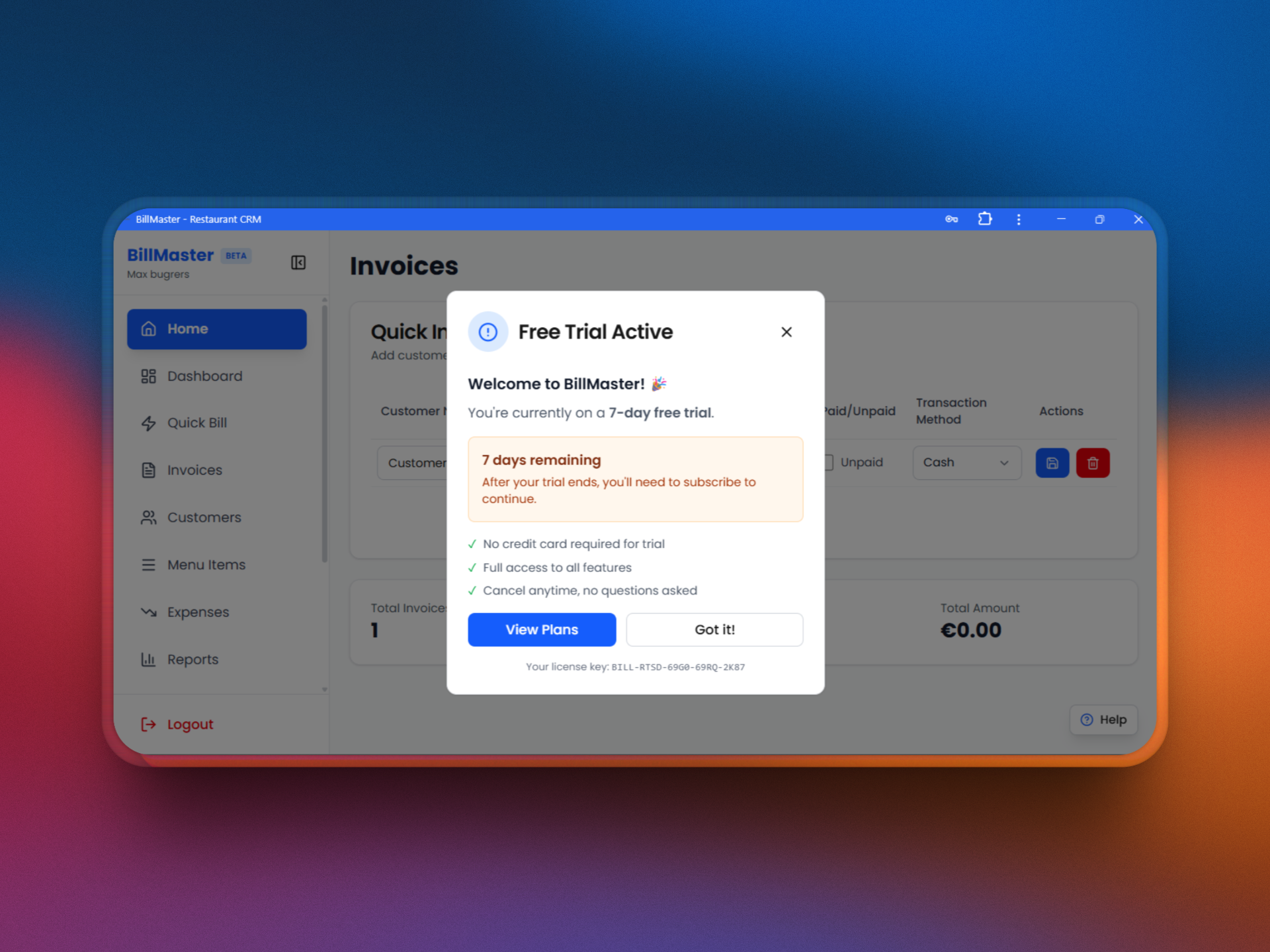 BillMaster gallery image
