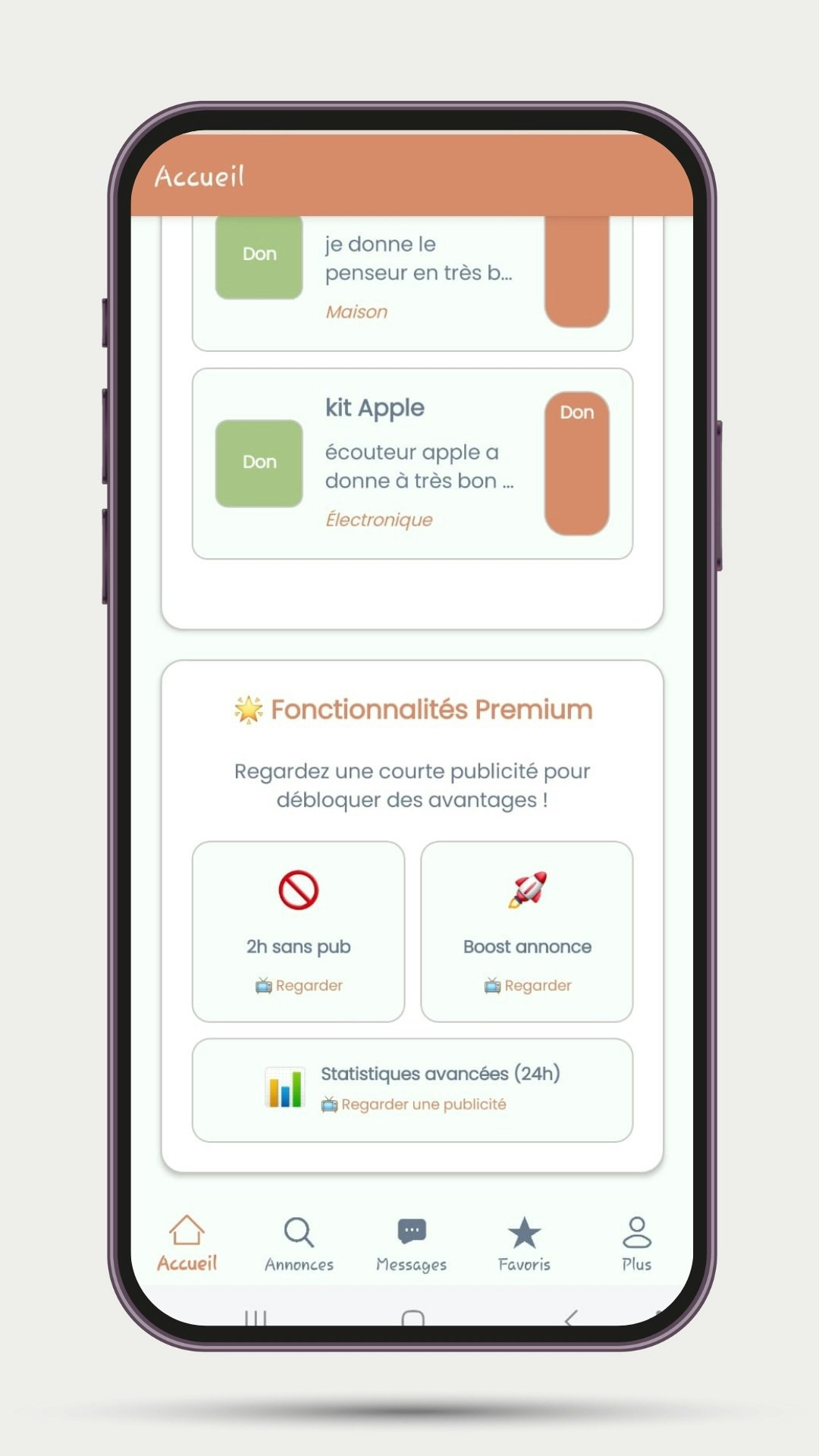 DonTroc - Screenshot 3 showing product features and functionality