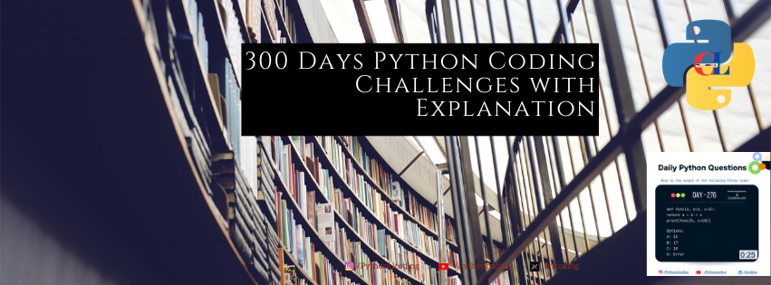 300 Days Python Codi... logo