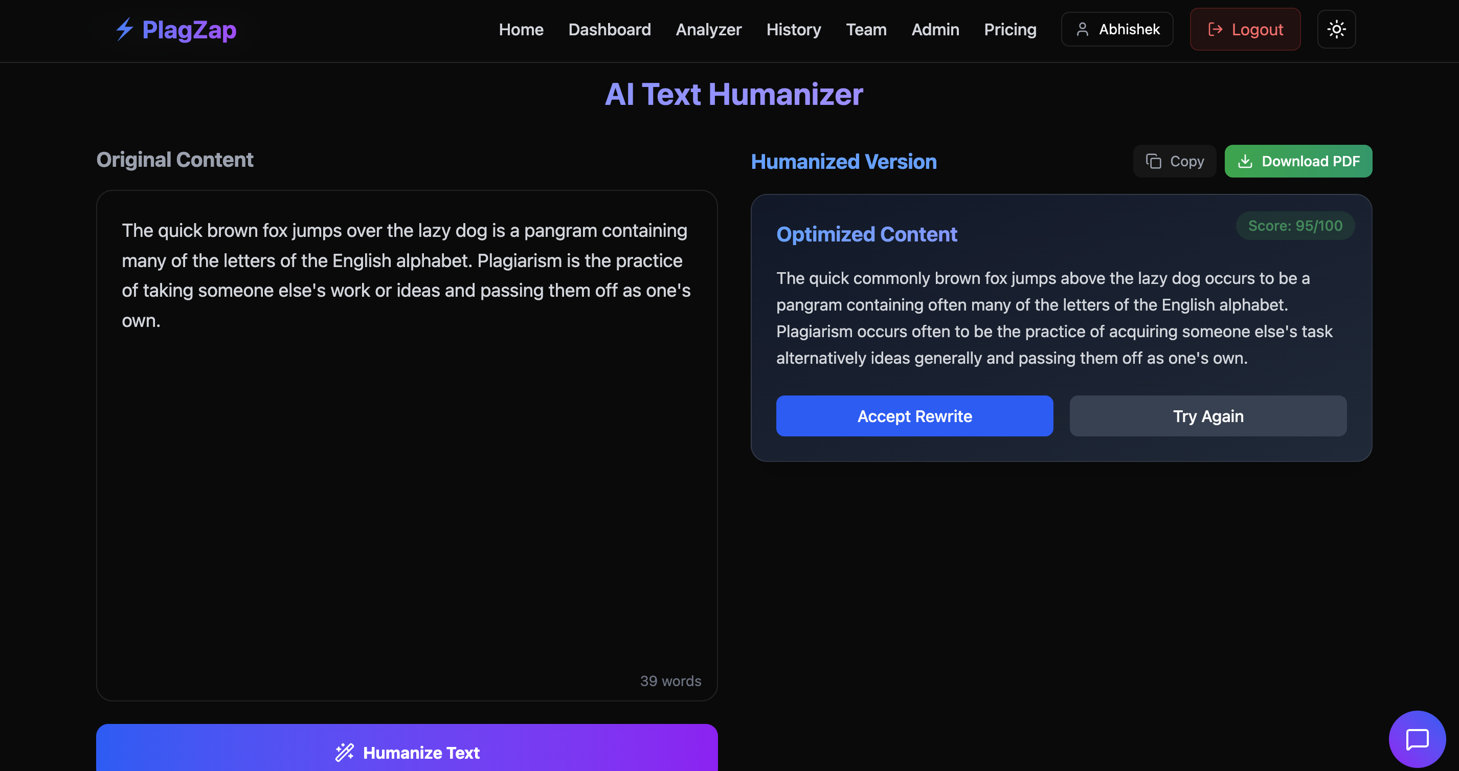 PlagZap gallery image