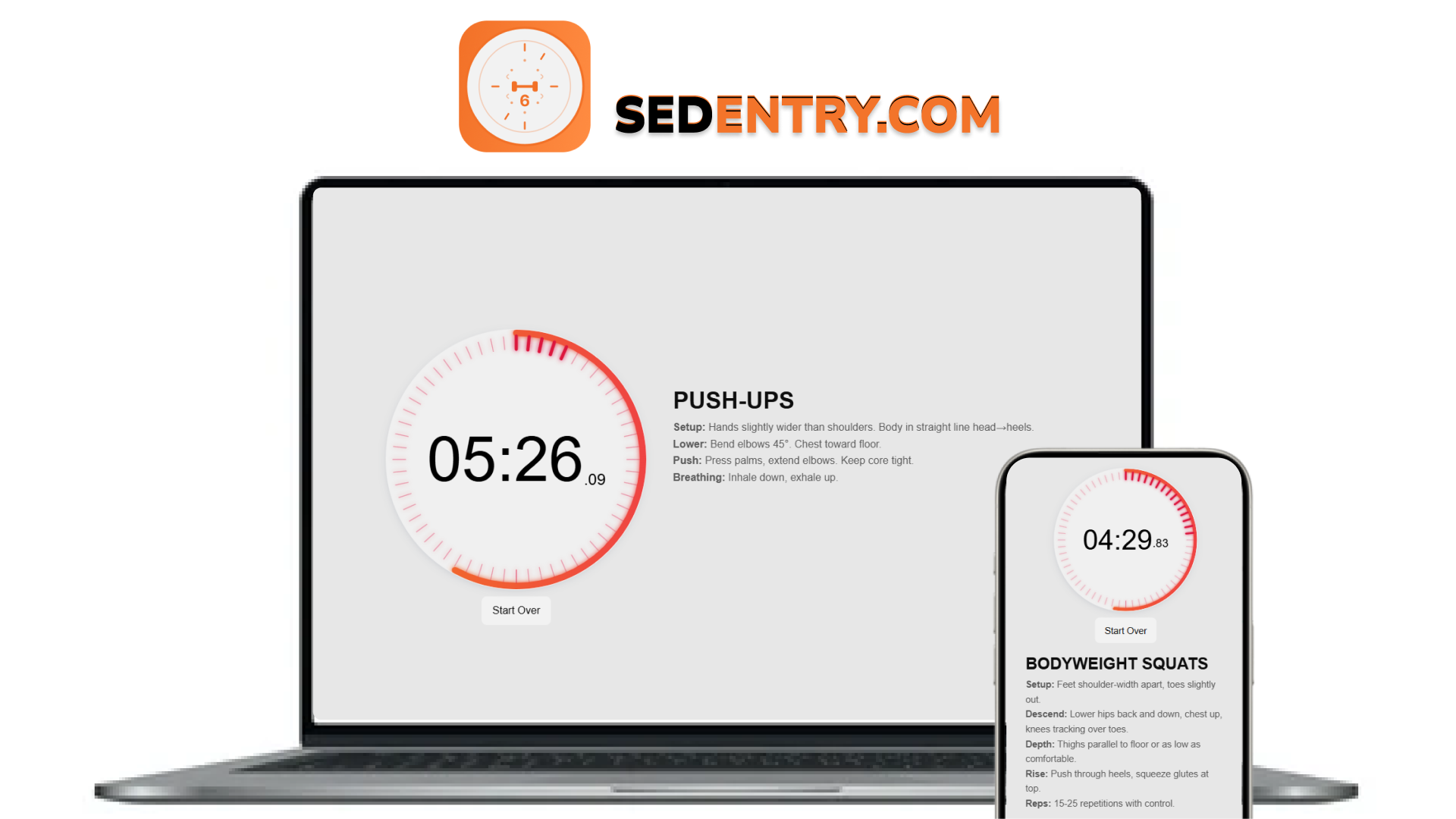 Média Sédentaire - Application de fitness d'entraînement rapide 1