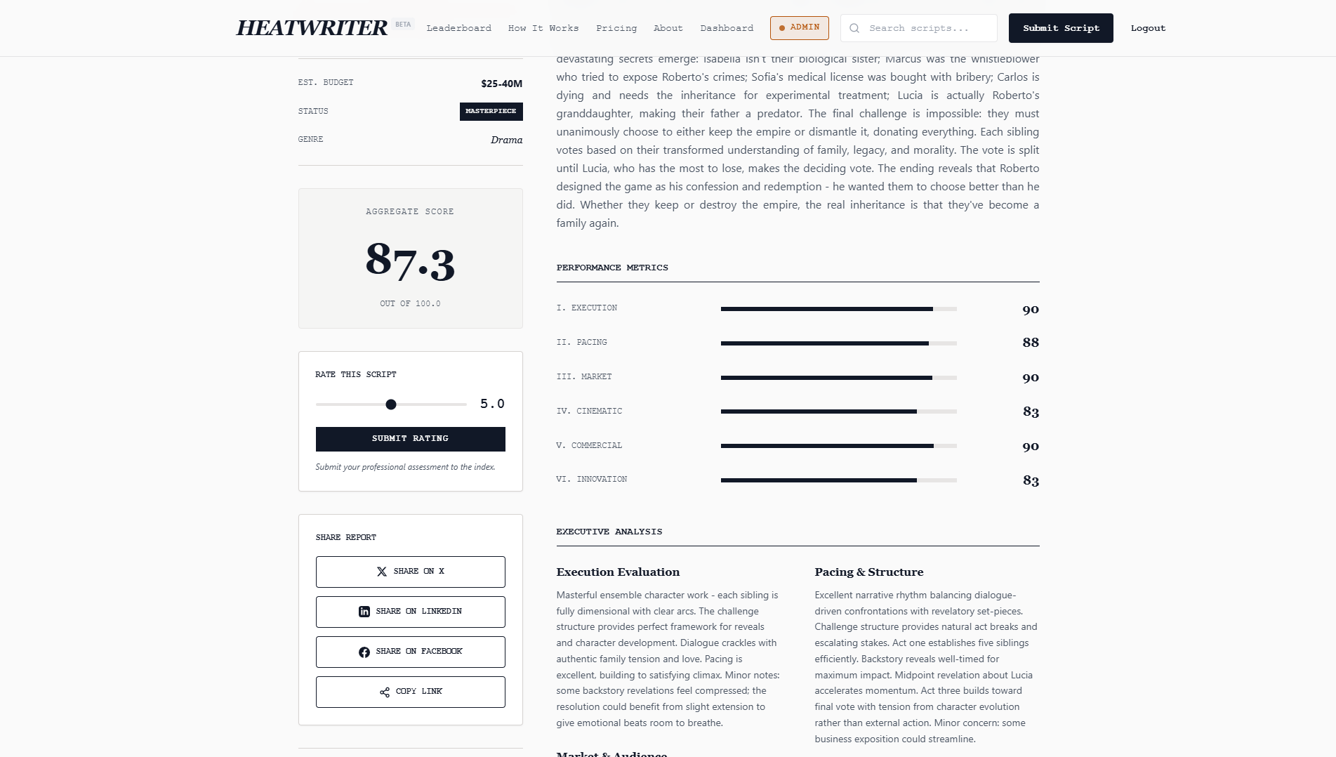 HeatWriter - Screenshot 3 showing product features and functionality