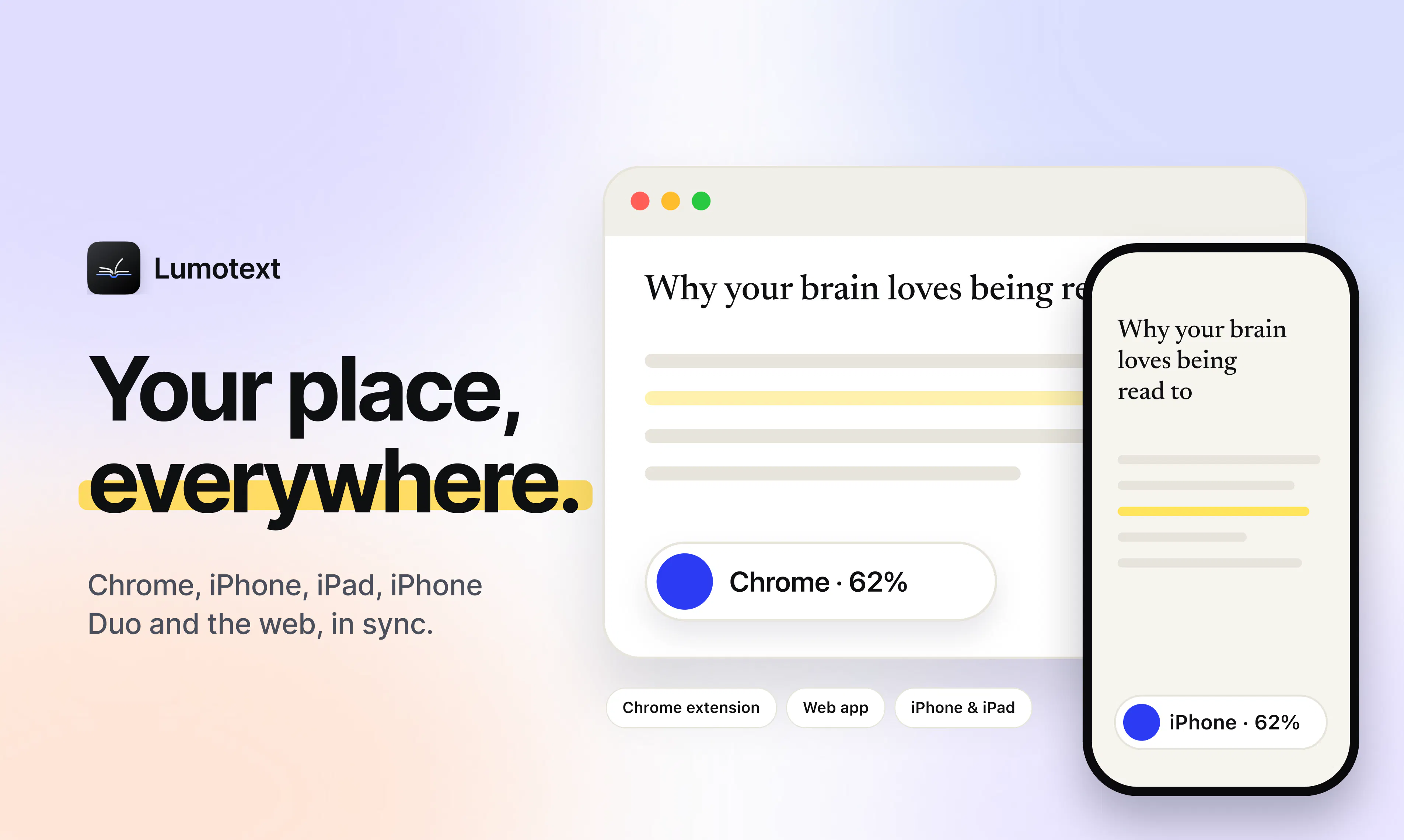 Lumotext - Text-to-Speech Reader gallery image