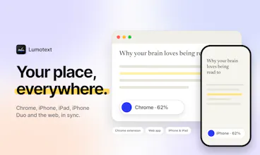 Lumotext - Text-to-Speech Reader gallery image