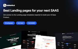 SaaS Landing Pages by Builderkit.ai media 1