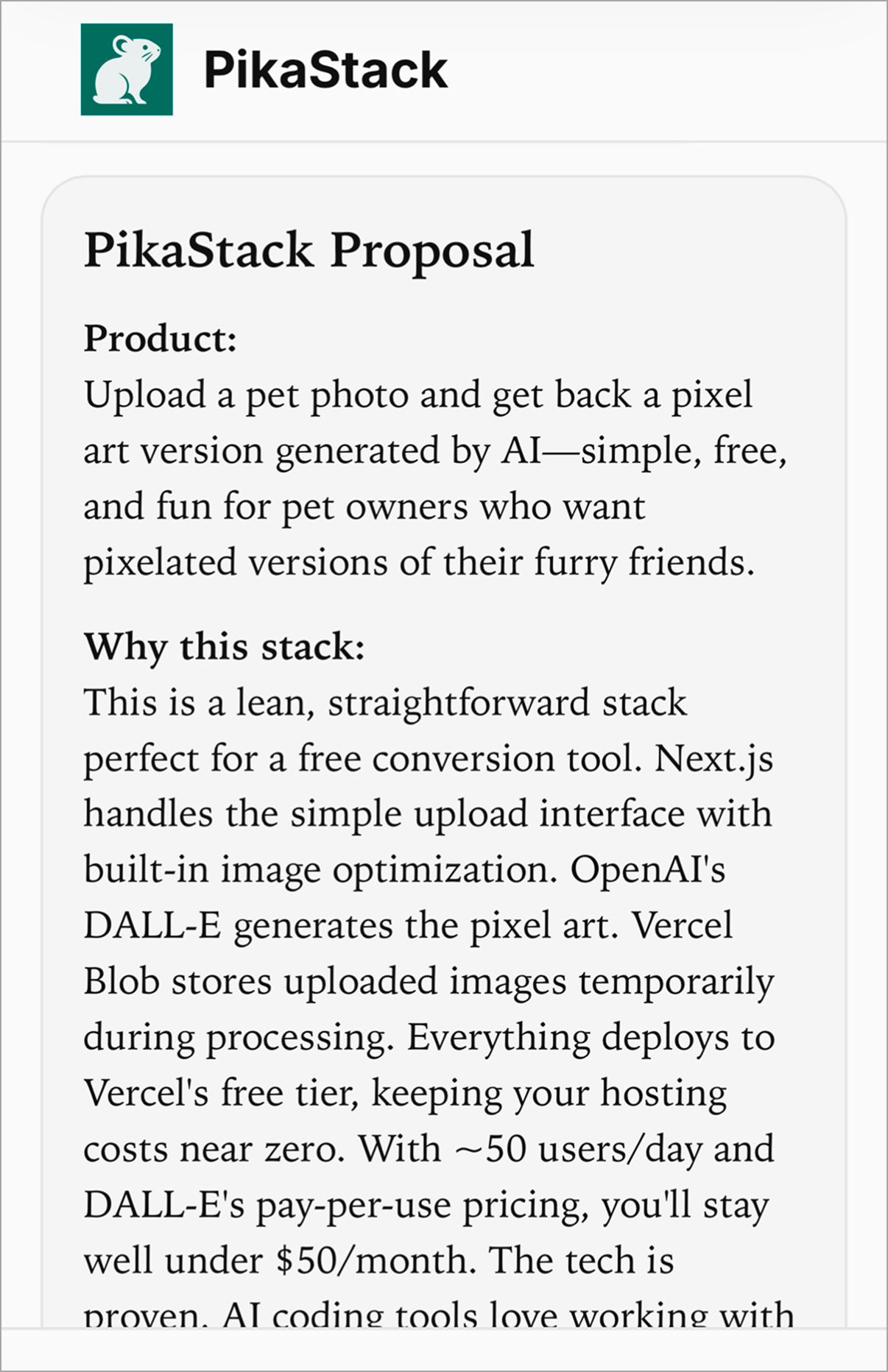 PikaStack gallery image