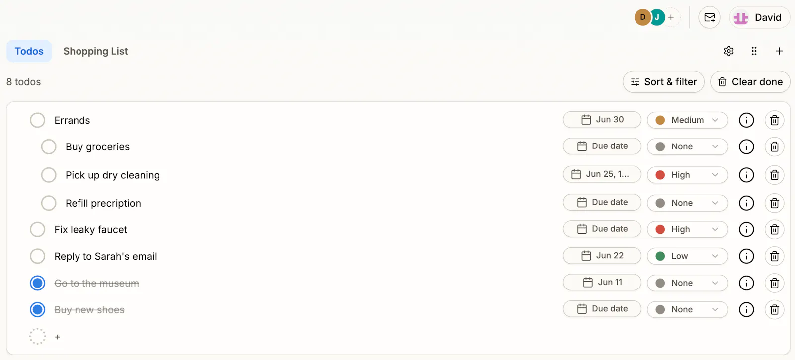 MicroDo — Tiny tasks, mighty focus screenshot 1