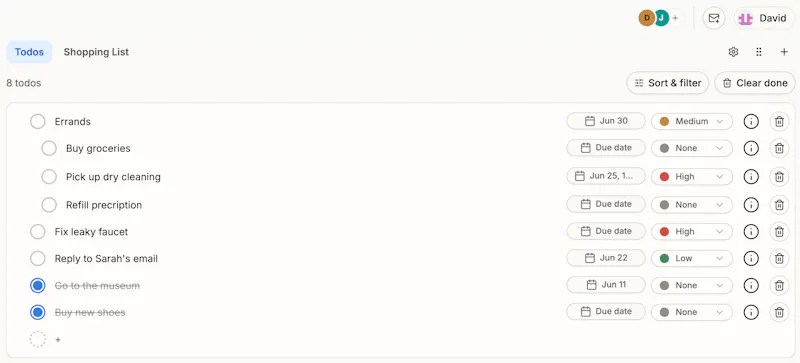 MicroDo — Tiny tasks, mighty focus screenshot 1