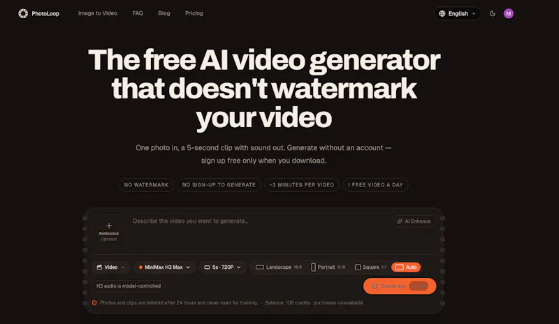 PhotoLoop screenshot 1