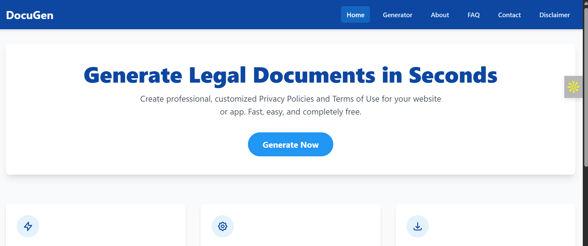 Terms of Use & Privacy Policy Generator gallery image