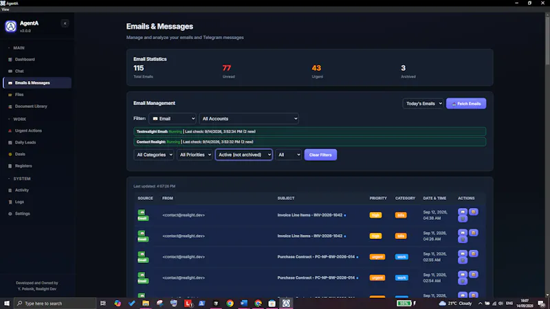 AgentA Personal screenshot 6